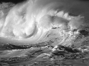 mare in burrasca